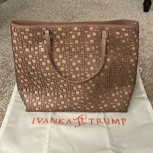 Ivanka Trump purple satchel